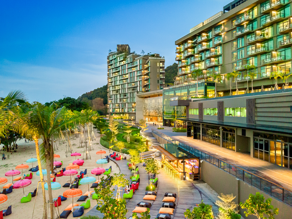 Resort Beachfront Facade